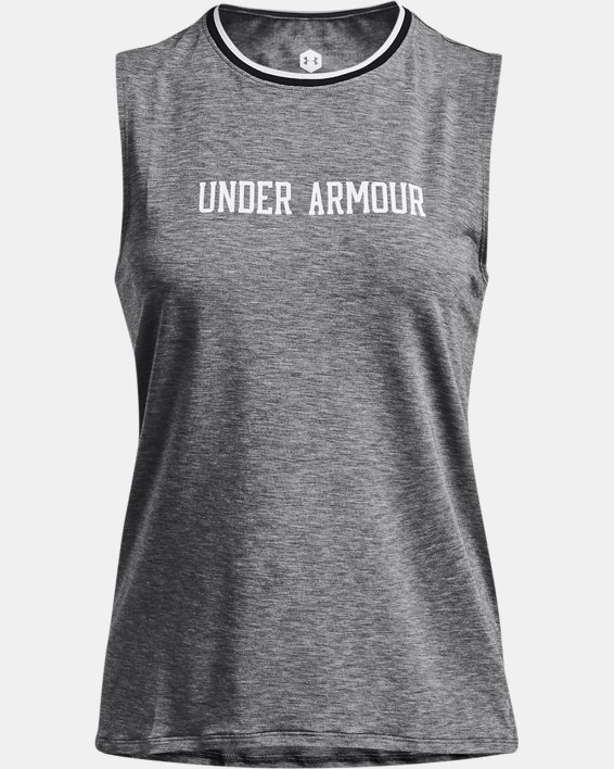 Women's UA RECOVER™ Sleepwear Tank, Black, pdpMainDesktop image number 5